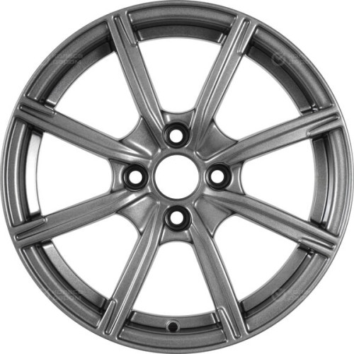Колесный диск iFree Uno Калибр 6xR15 4x100 ET38 DIA67.1 насыщенный тёмно-серебристый