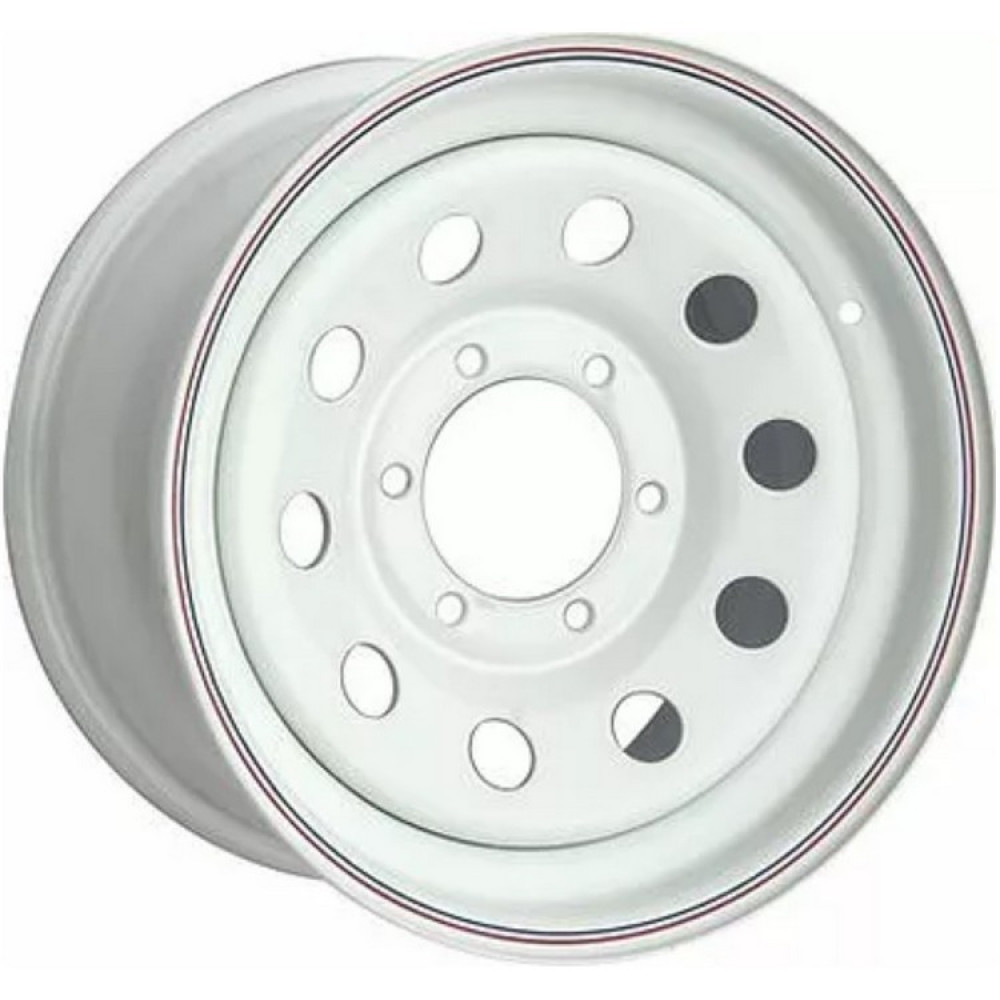 Легковой диск Off Road Wheels Тойота Ниссан 8x16 6x139,7 ET-25 110 Черный