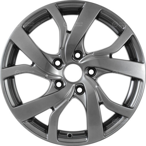 Колесный диск КиК Палермо-оригинал 6.5xR16 5x112 ET50 DIA57.1 темно-серебристый