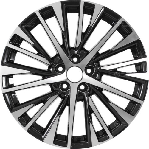 Колесный диск Replay HV83 7xR19 5x114.3 ET40 DIA64.1 черный полностью полированный