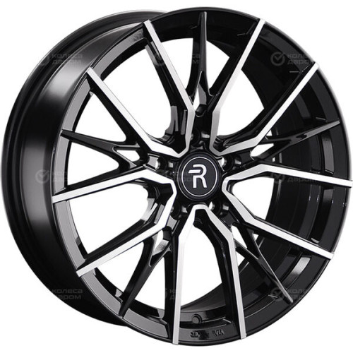 Колесный диск Replay A262 7.5xR17 5x112 ET38 DIA66.6 черный глянцевый с полированной лицевой частью