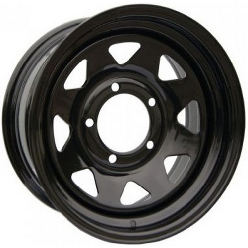 Легковой диск U.S. Wheel 8-Spoke - Chrome (Series 75) 10x15 5x139,7 ET-40 108,7 Black