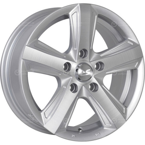 Колесный диск LS LS 793 6.5xR15 4x100 ET40 DIA73.1 серебристый полированный
