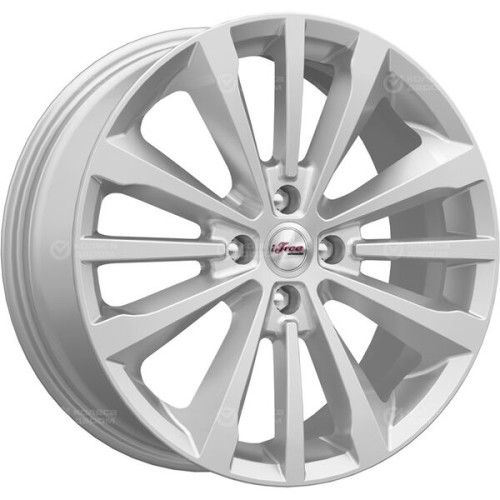 Колесный диск iFree Андерсен 7xR17 4x100 ET45 DIA67.1 серебристый