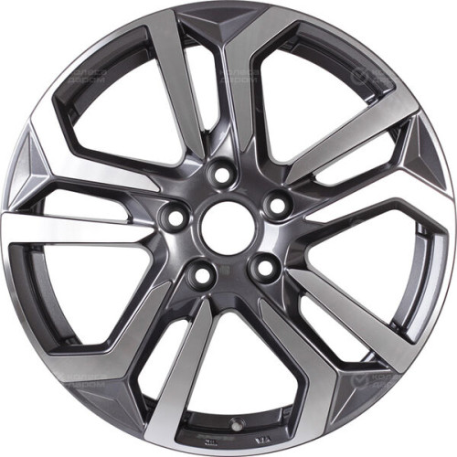 Колесный диск Replay NS226 7xR17 5x114.3 ET45 DIA66.1 насыщенный темно-серый полностью полированный