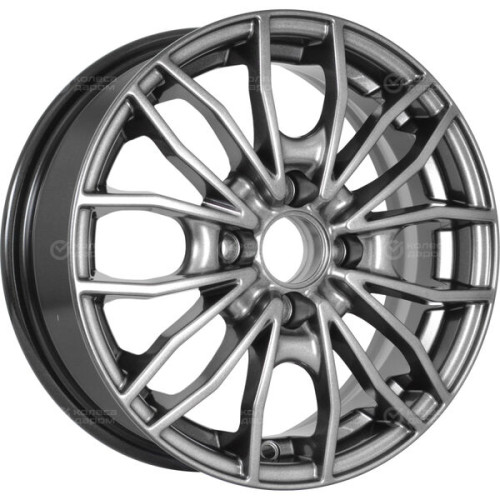 Колесный диск iFree Флайт 5.5xR14 4x100 ET38 DIA67.1 насыщенный тёмно-серебристый
