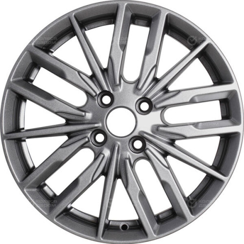 Колесный диск iFree Миконос 6xR16 4x100 ET45 DIA60.1 насыщенный тёмно-серебристый