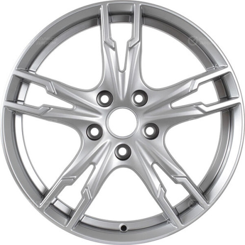 Колесный диск КиК Солар-оригинал 7xR17 5x114.3 ET48.5 DIA67.1 глянцевый серебристый