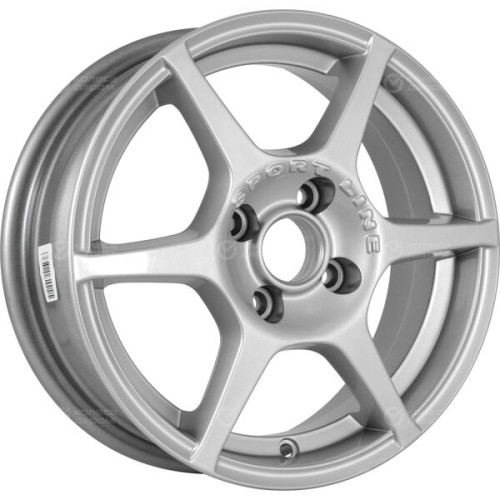 Колесный диск СКАД Ягуар 5.5xR14 4x100 ET38 DIA67.1 серебристый