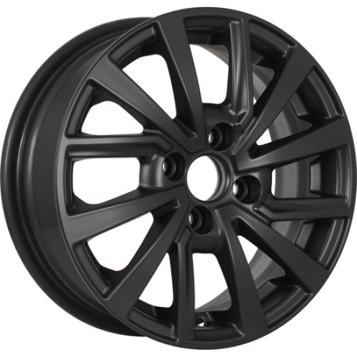 Легковой диск KDW KD1430 5,5x14 4x100 ET40 54,1 Matt Black Painted (уценка: имеется дефект)