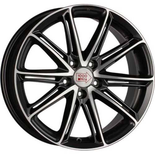Легковой диск 1000 Miglia MM1007 8x18 5x114,3 ET40 67,1 Dark Anthracite Polished