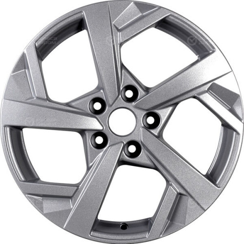 Колесный диск KHOMEN KHW1712 (ZV17_Jetta) 7xR17 5x112 ET54 DIA57.1 серебристый