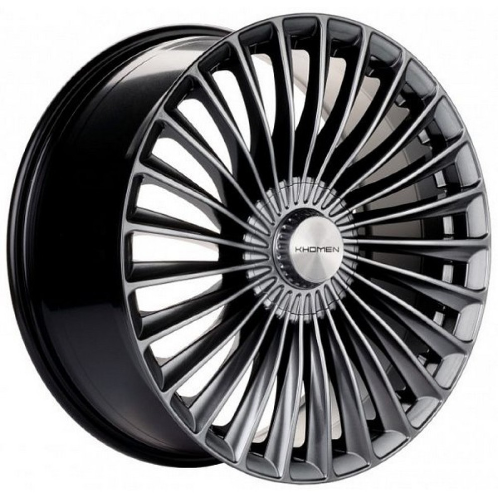 Легковой диск Khomen Wheels KHW2008 8,5x20 5x112 ET38 66,6 Black-FP