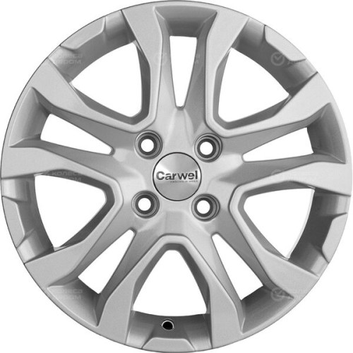 Колесный диск Carwel Тобол 1503 6xR15 4x98 ET36 DIA58.5 серебристый