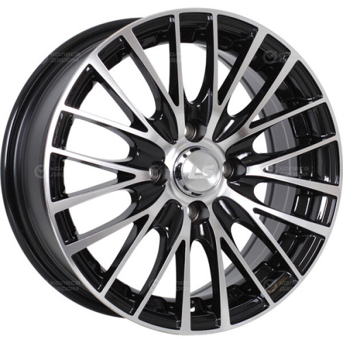 Колесный диск LS LS 768 7.5xR17 4x100 ET38 DIA73.1 черный полностью полированный