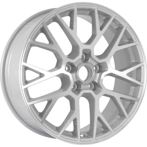 Колесный диск KHOMEN KHW1818 (Geely Atlas (Pro) / Changan CS55 (75)) 7xR18 5x114.3 ET45 DIA60.1 серебристый полностью полированный