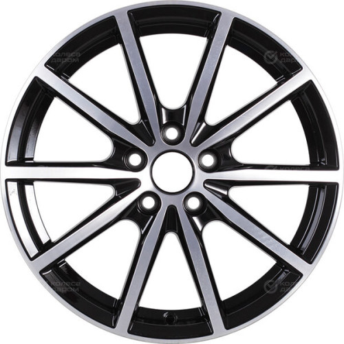 Колесный диск Alcasta M61 7xR17 5x114.3 ET35 DIA60.1 черный полностью полированный