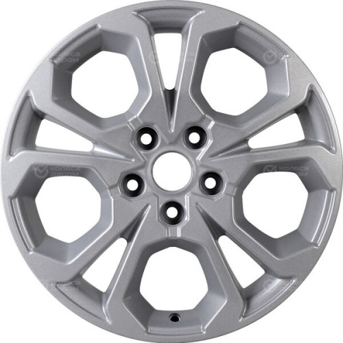 Колесный диск Carwel Ванда 242 6.5xR17 5x114.3 ET50 DIA54.1 темно-серебристый