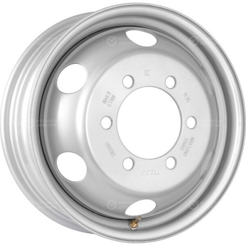 Колесный диск Topu (SRW) 3165587 5.5xR16 6x170 ET106 DIA130 серебристый
