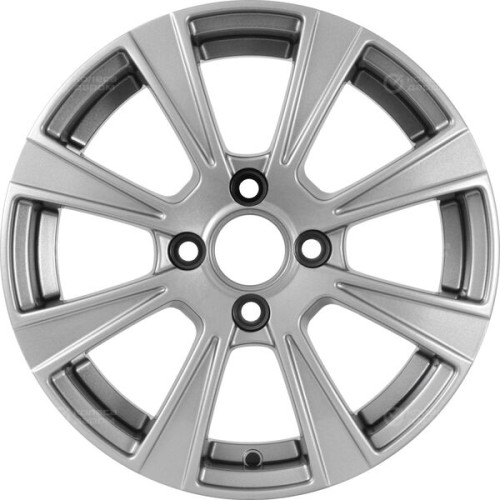 Колесный диск Carwel Йота 113 5.5xR14 4x100 ET38 DIA67.1 серебристый металлик