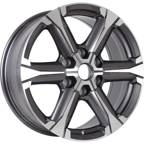 Колесный диск Replay TY350 7.5xR18 6x139.7 ET30 DIA106.1 насыщенный темно-серый полностью полированный