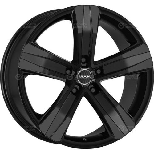 Колесный диск MAK Stone 5 3 7xR17 5x160 ET60 DIA65.1 чёрный глянцевый