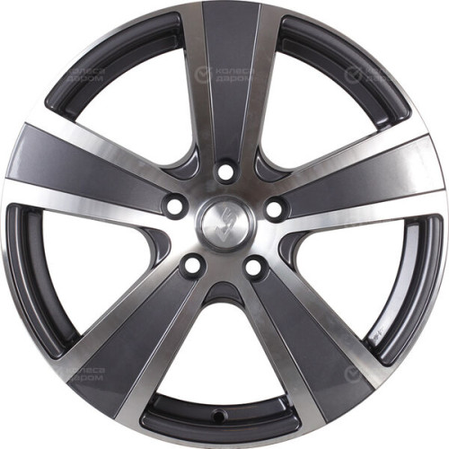 Колесный диск LS LS 950 6.5xR16 4x100 ET49 DIA54.1 насыщенный темно-серый полностью полированный