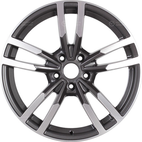 Колесный диск Replay LX230 8xR18 5x114.3 ET30 DIA60.1 темно-серый матовый ,частично полированный