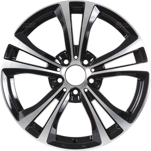 Колесный диск Replay B230 7.5xR17 5x112 ET52 DIA66.6 черный полностью полированный