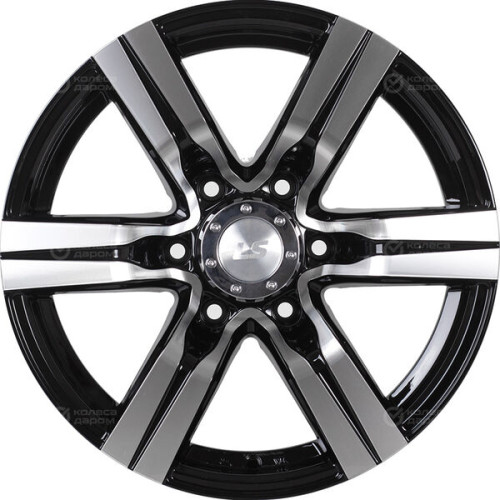 Колесный диск LS LS 767 8xR17 6x139.7 ET10 DIA106.1 черный полностью полированный