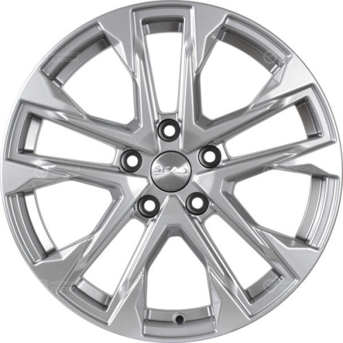 Колесный диск СКАД АТАКОР 7xR17 5x114.3 ET45 DIA67.1 (уценка) серебристый