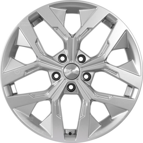 Колесный диск СКАД Ламберт 7.5xR18 5x108 ET47 DIA60.1 серебристый